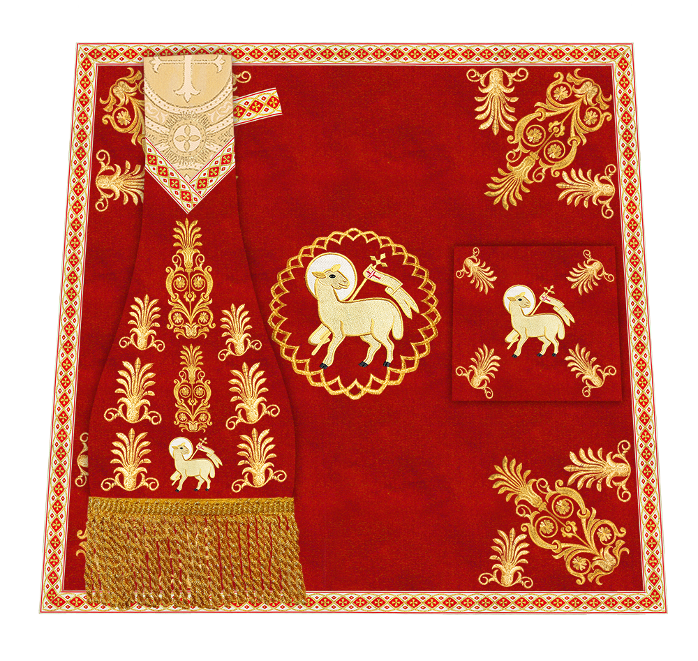 Embroidered Motif and Trims Mass Set