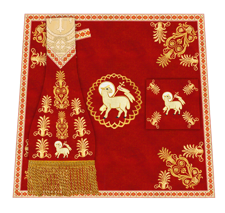 Embroidered Motif and Trims Mass Set