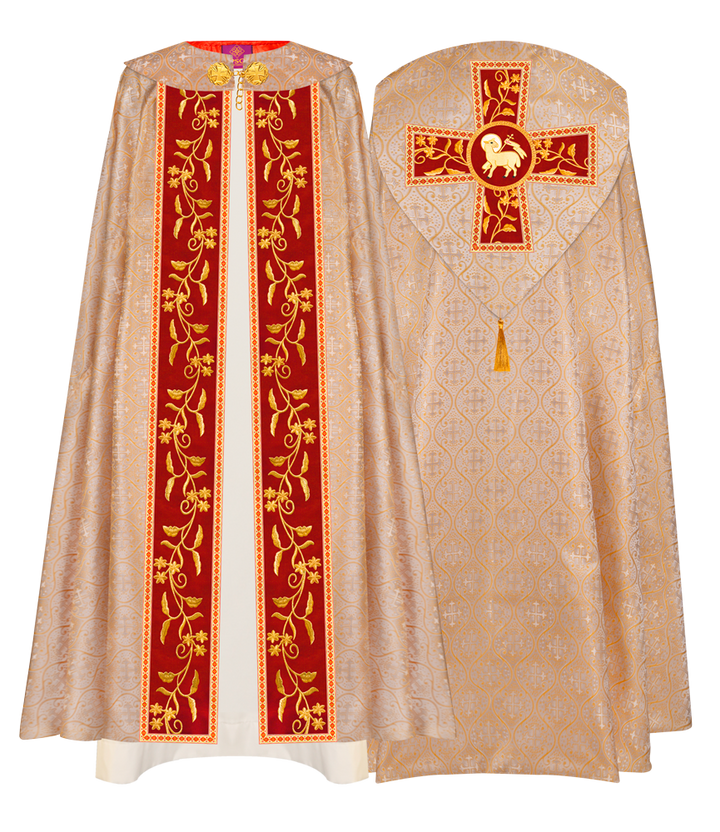 GOTHIC COPE VESTMENTS ORNATED WITH FLORAL DESIGN