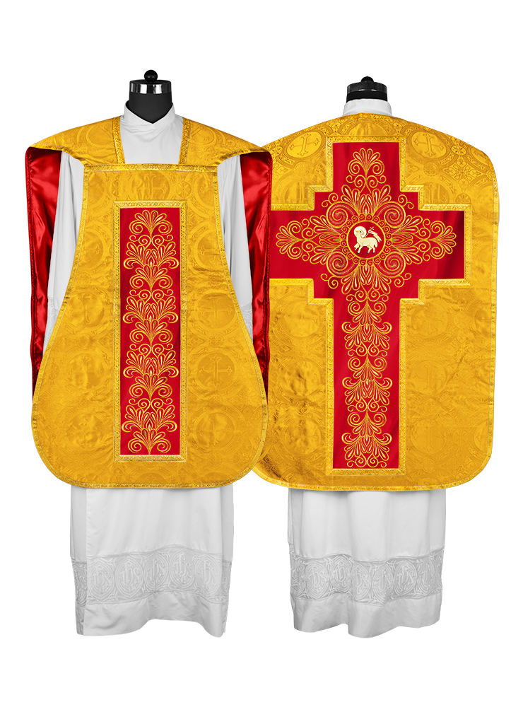Traditional Roman chasuble vestment - Flourish collection