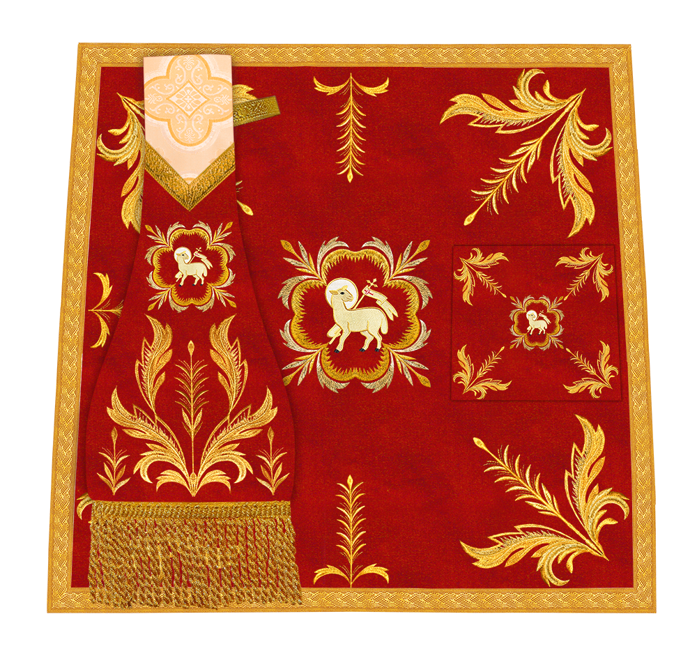 Embroidered Mass set with Motif - Sanctus Collection