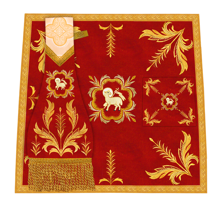 Embroidered Mass set with Motif - Sanctus Collection