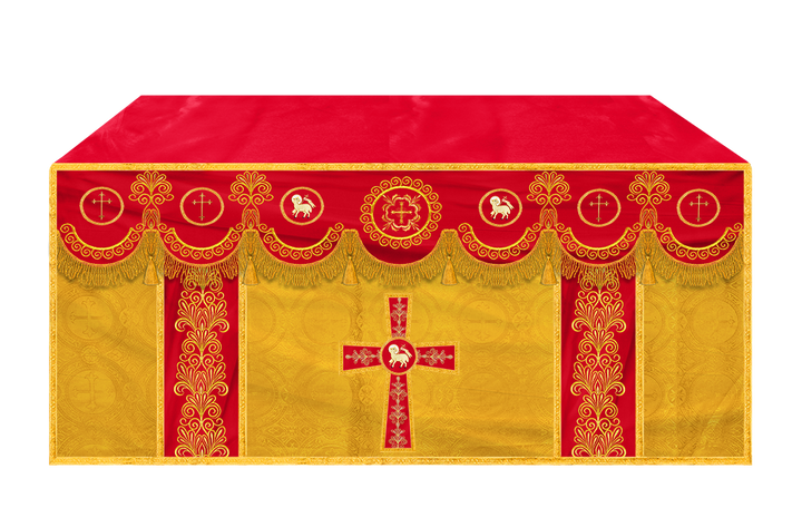Altar Cloth with Liturgical Motif