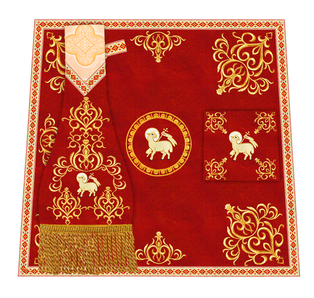 Emboidery Church Mass Set