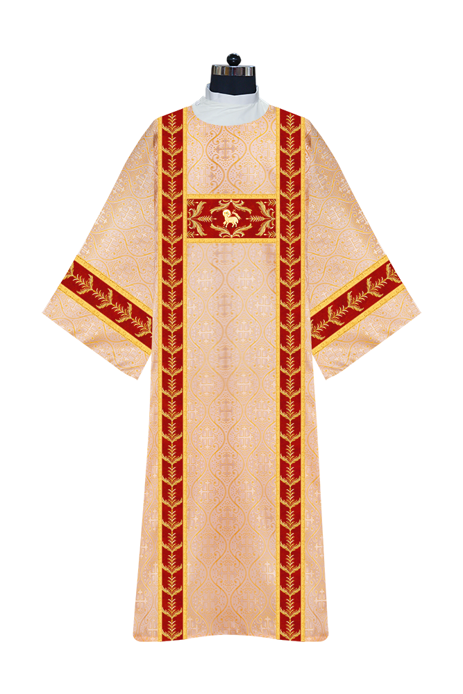 Dalmatic vestment with Deacon stole - Sanctus collection