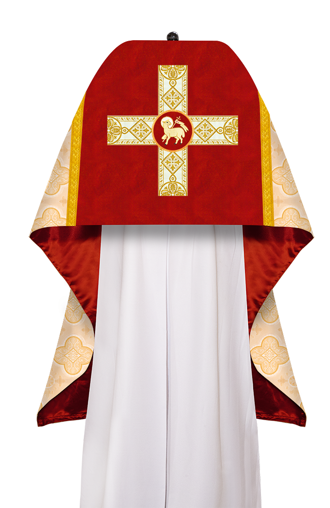 Humeral veil - White Diamond lace