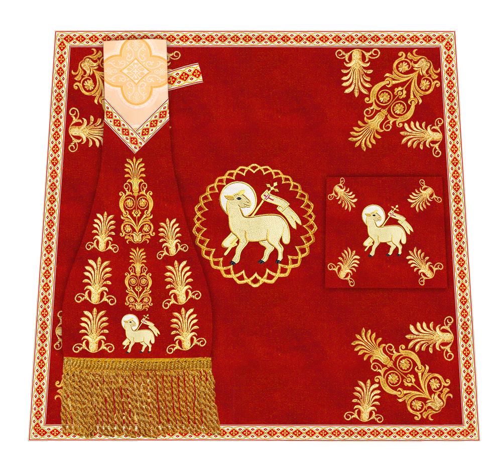 Embroidered Motif and Trims Mass Set