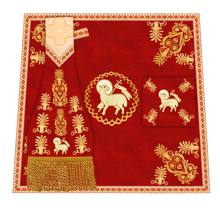 Embroidered Motif and Trims Mass Set