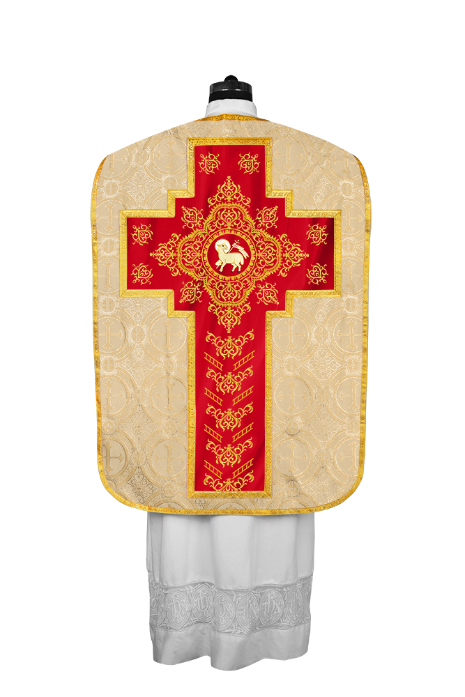 Fiddleback Vestment with Adorned Orphrey