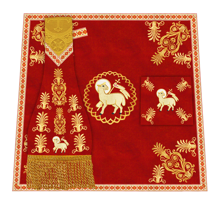 Embroidered Motif and Trims Mass Set