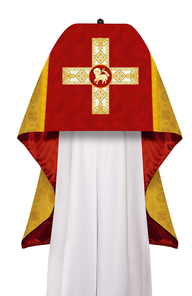 Humeral veil - White Diamond lace