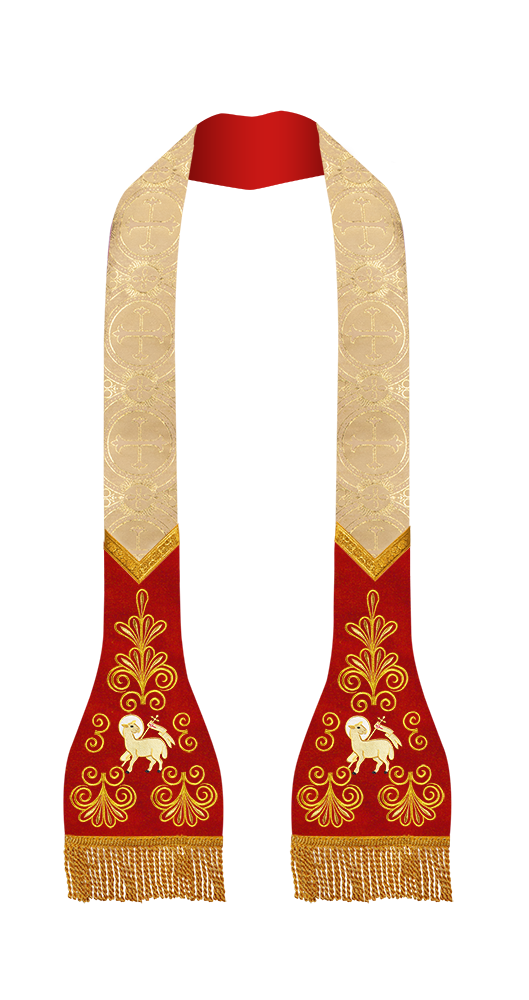 Roman stole with golden embroidery - Flourish collection