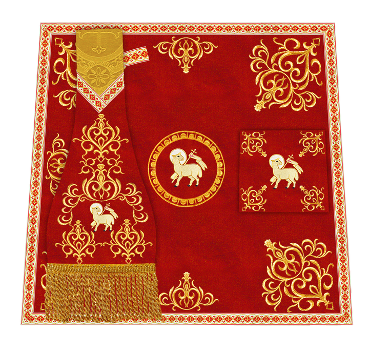 Emboidery Church Mass Set