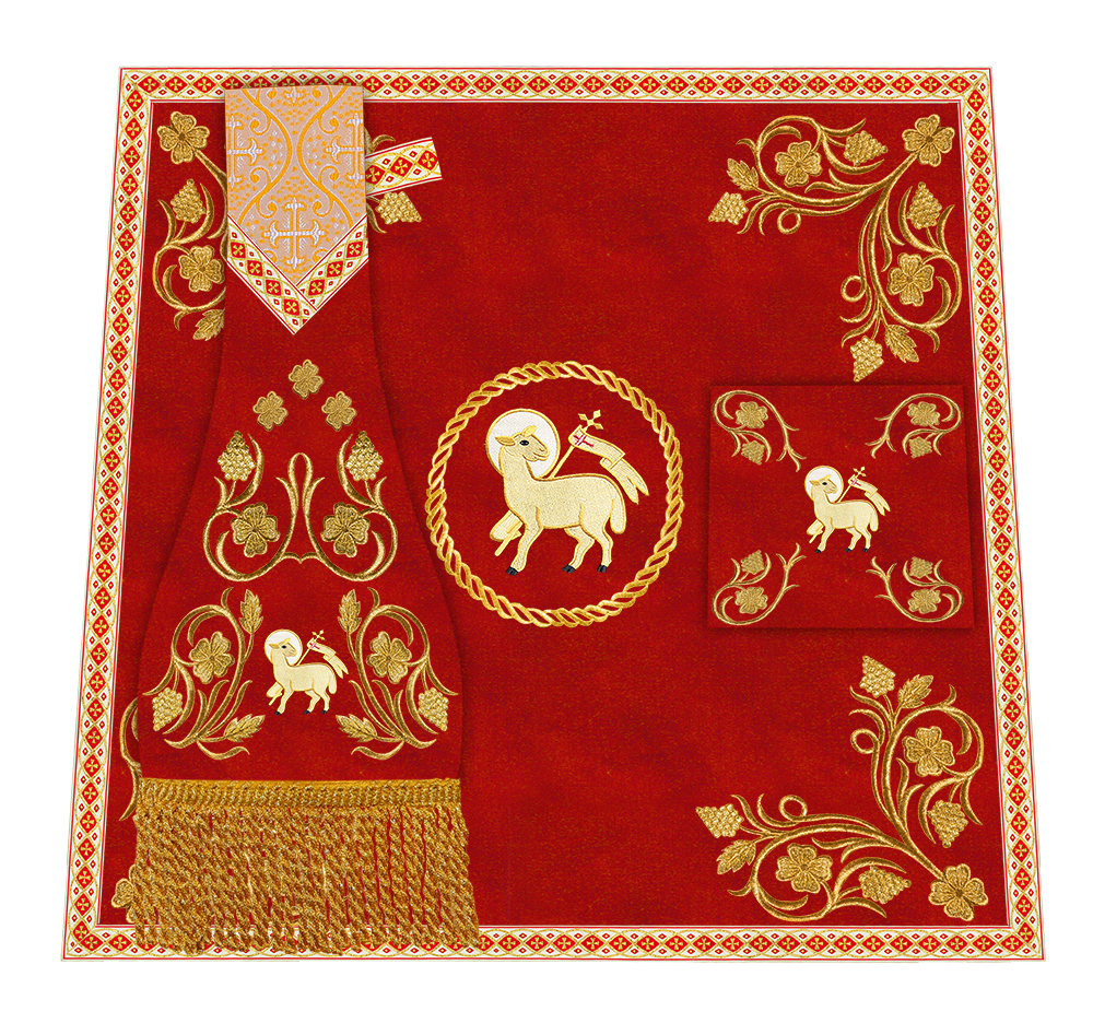 Grapes Embroidery Mass set with Motif