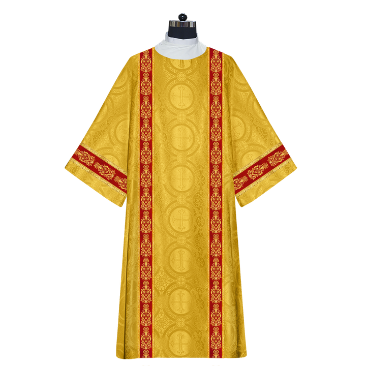 DEACON DALMATICS WITH ORNATE EMBROIDERY