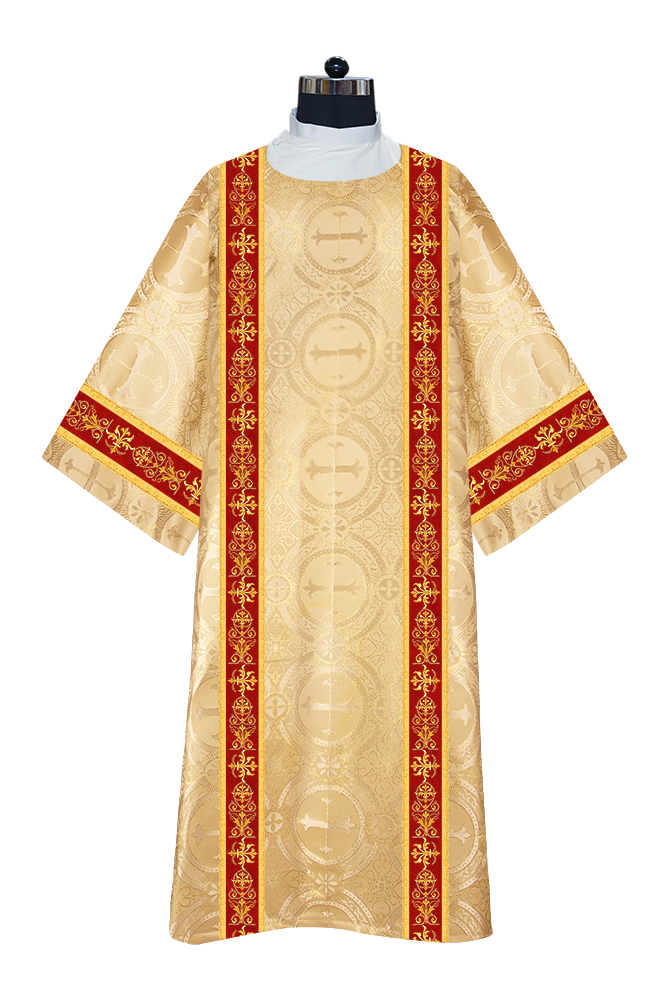 DALMATICS WITH ORNATE EMBROIDERY