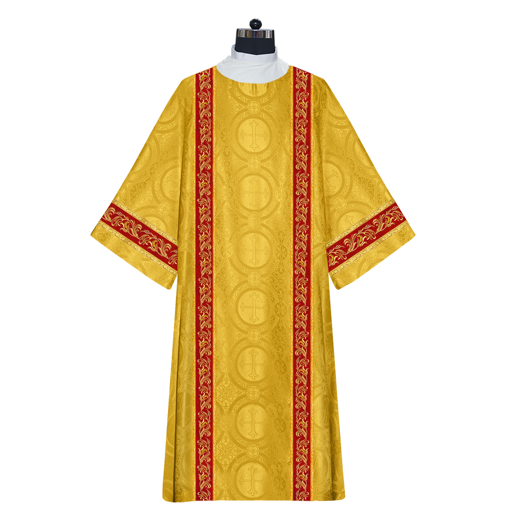 DALMATICS VESTMENT WITH ORNATE EMBROIDERY