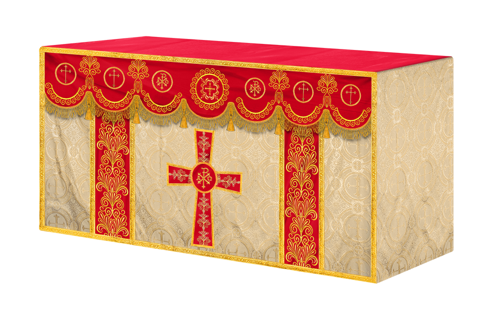 Altar Cloth with Liturgical Motif
