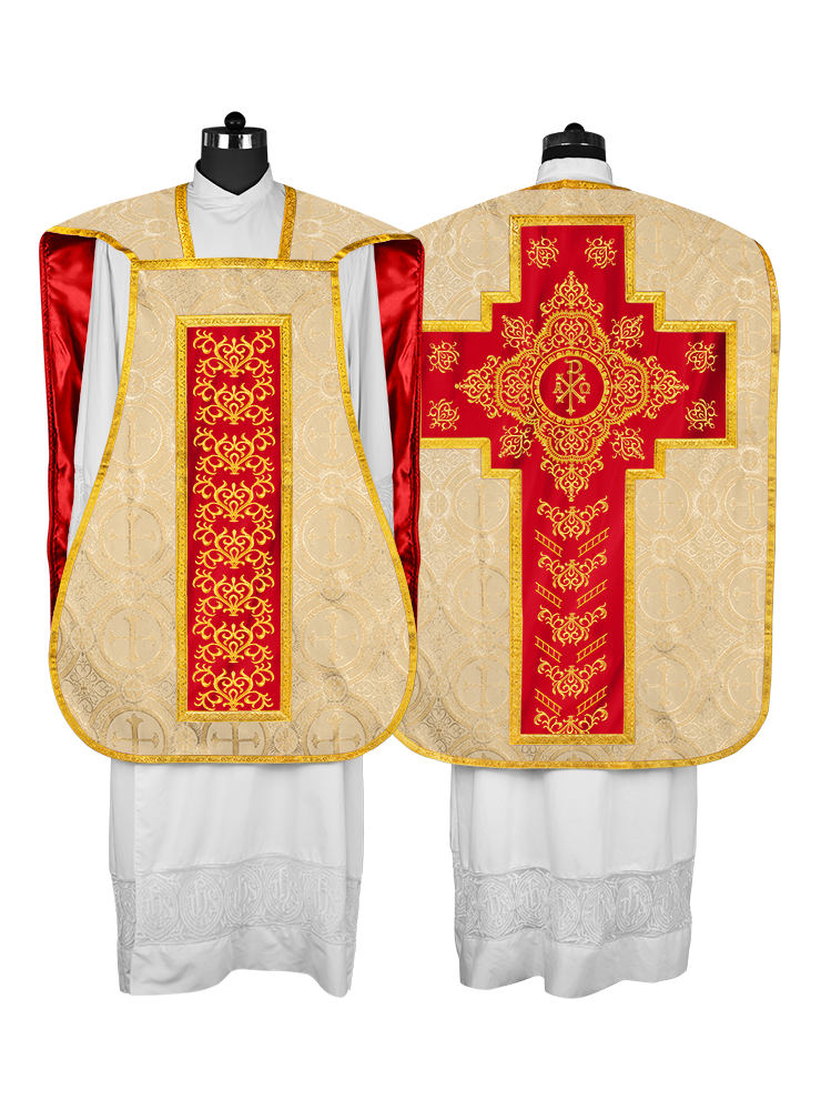 Fiddleback Vestment with Adorned Orphrey