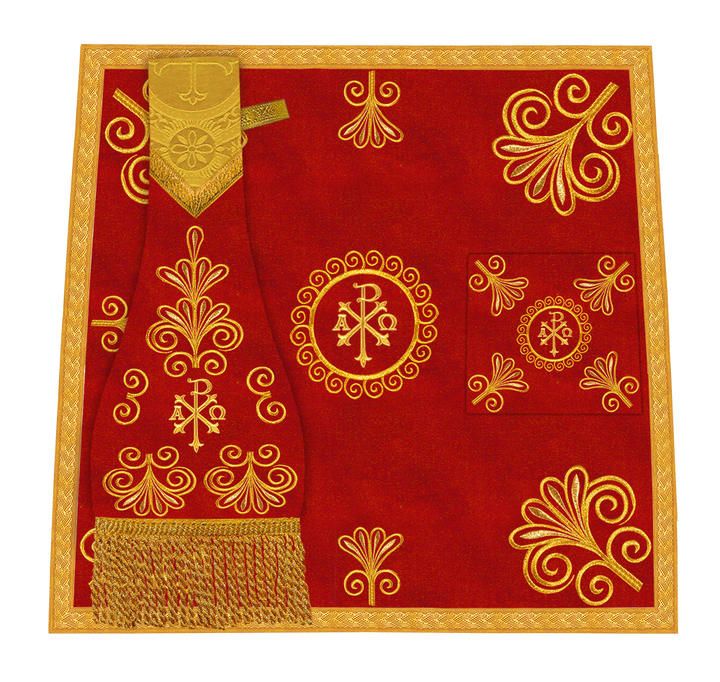 Elegant mass set with rich embroidery - Flourish collection