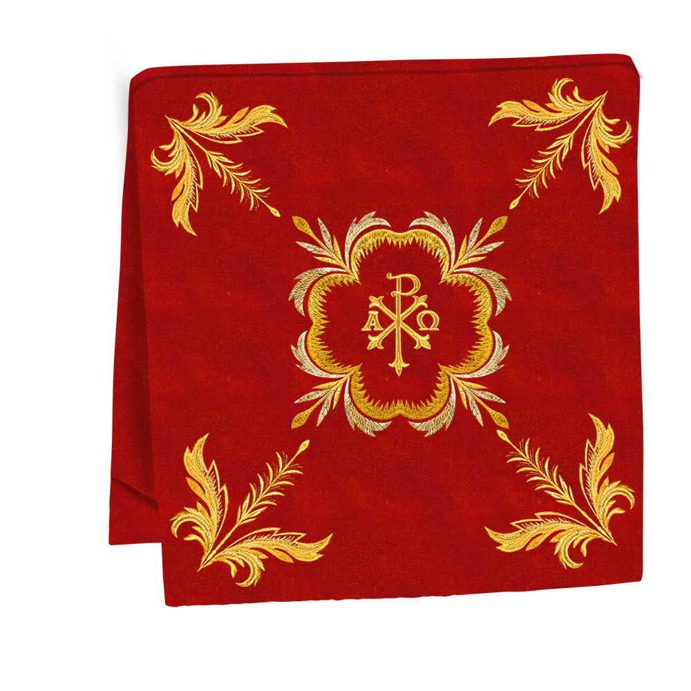 Mass Set Vestment with Embroidery Trims