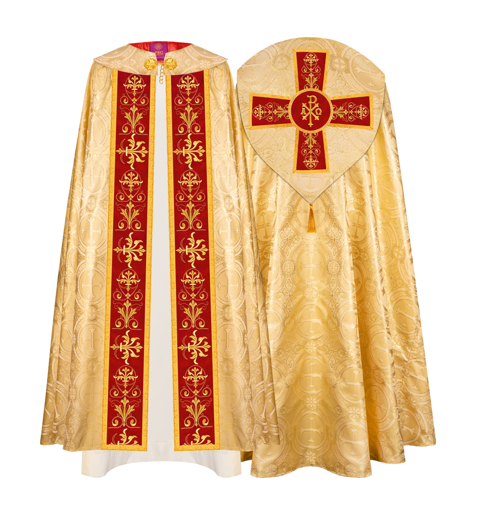 GOTHIC COPE WITH ORNATE EMBROIDERY