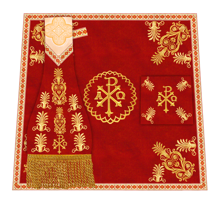 Embroidered Motif and Trims Mass Set