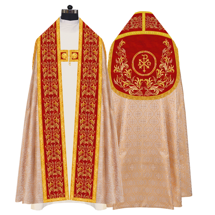 Roman Cope Vestment with Adorned Orphery