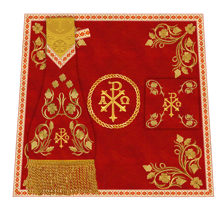 Grapes Embroidery Mass set with Motif