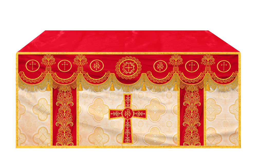 Altar Cloth with Liturgical Motif