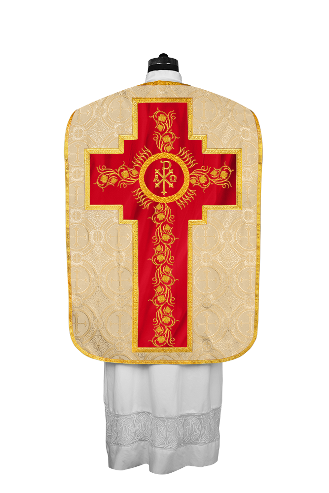 Catholic fiddleback chasuble vestment - Grapes collection