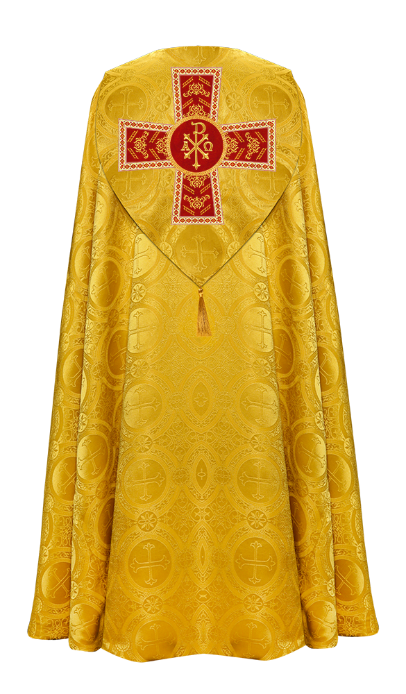 GOTHIC COPE VESTMENTS WITH ADORNED MOTIFS