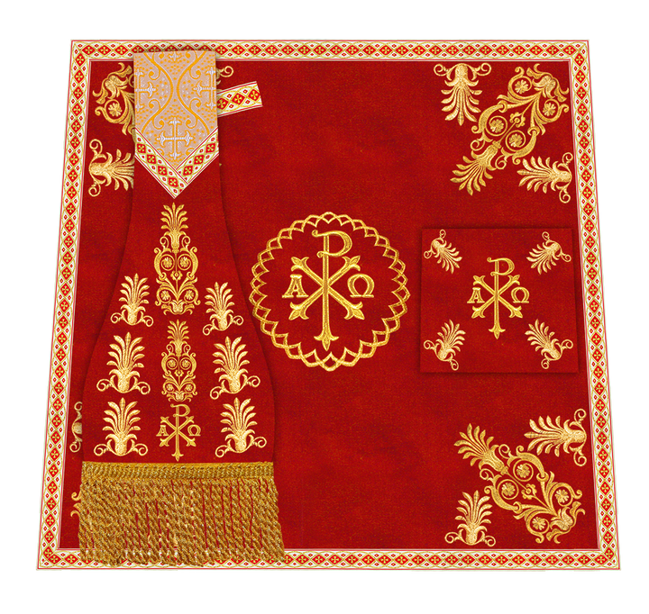 Embroidered Motif and Trims Mass Set
