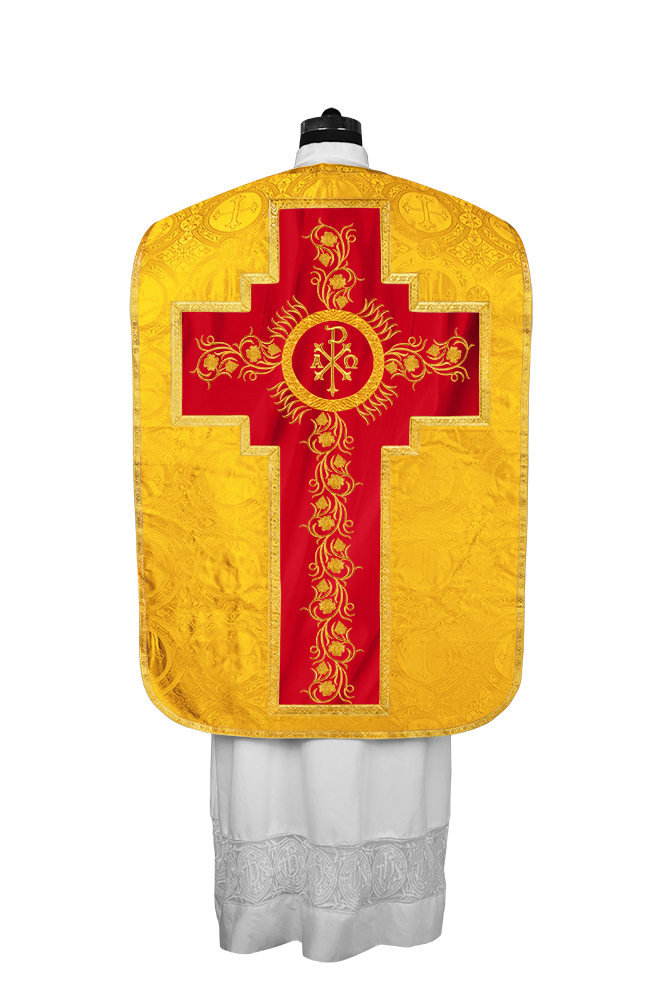 Catholic fiddleback chasuble vestment - Grapes collection