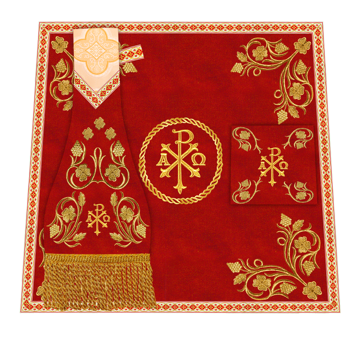Grapes Embroidery Mass set with Motif