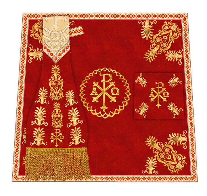 Embroidered Motif and Trims Mass Set