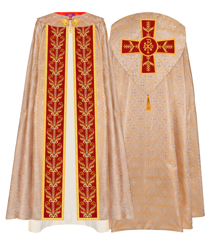 GOTHIC COPE WITH ENHANCED EMBROIDERY