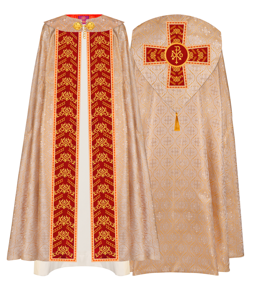 GOTHIC COPE VESTMENTS WITH ADORNED MOTIFS
