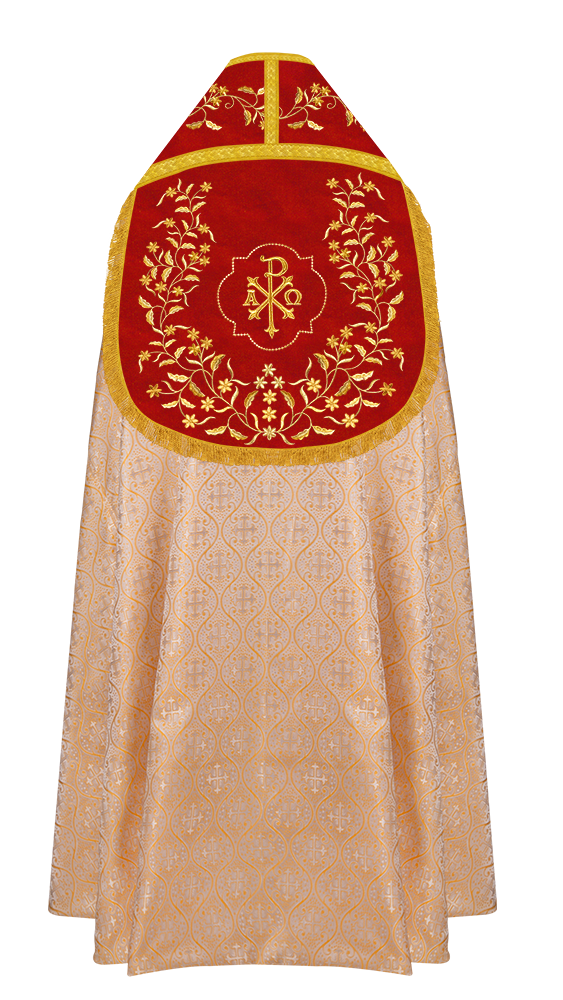 Monastic Roman cope vestments - Floral collection