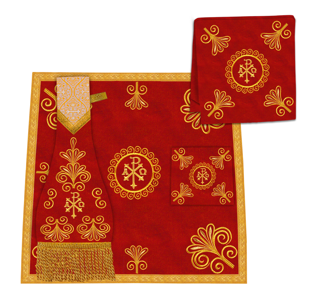 Altar Cloth with Liturgical Motif