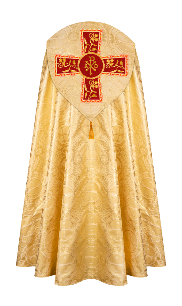 GOTHIC COPE VESTMENTS ORNATED WITH FLORAL DESIGN