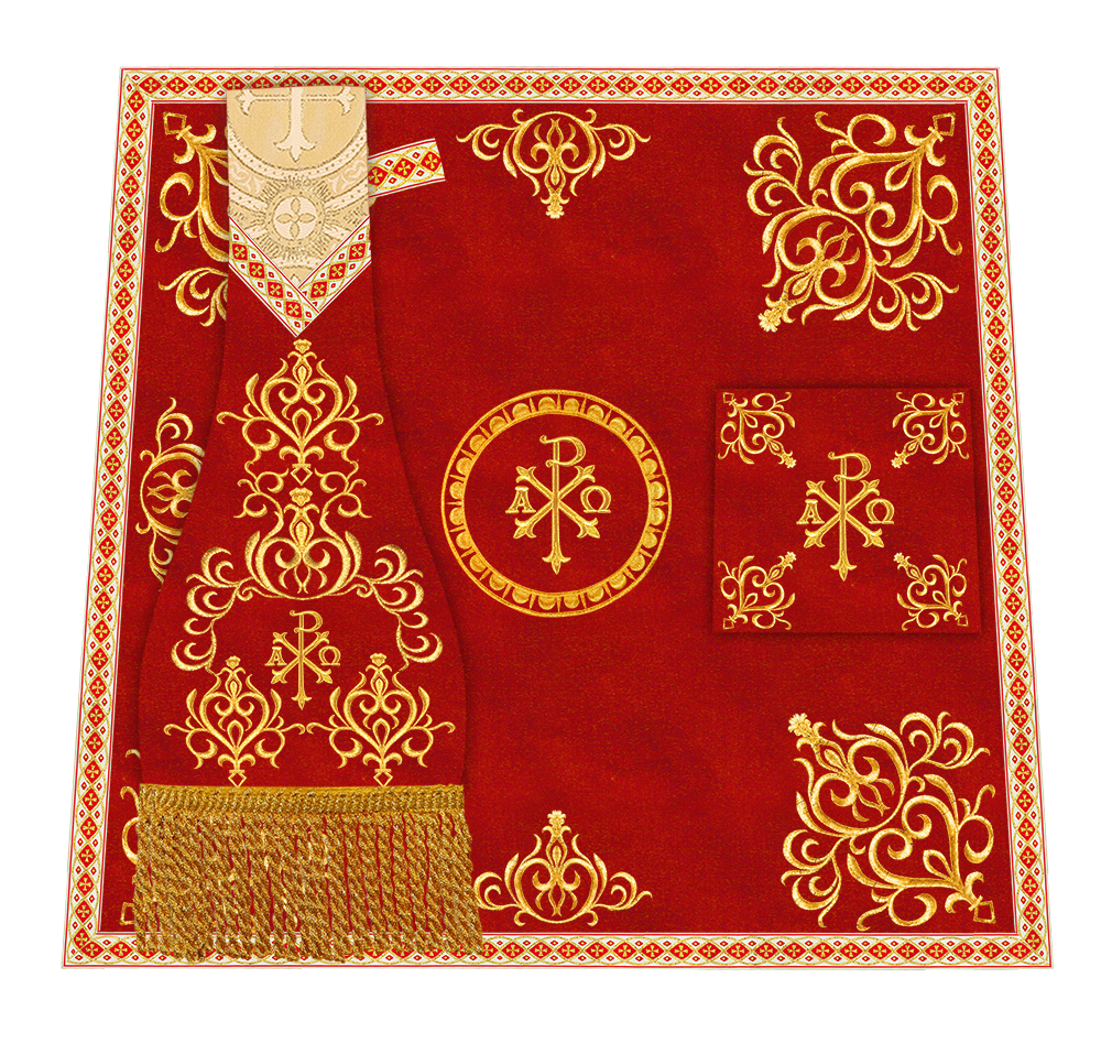 Emboidery Church Mass Set