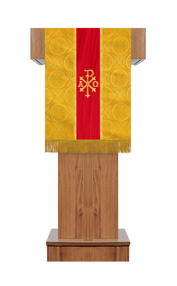 Traditional Pulpit cloth with Embroidered motif