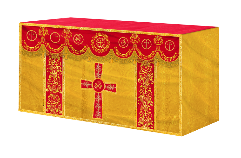 Altar Cloth with Liturgical Motif