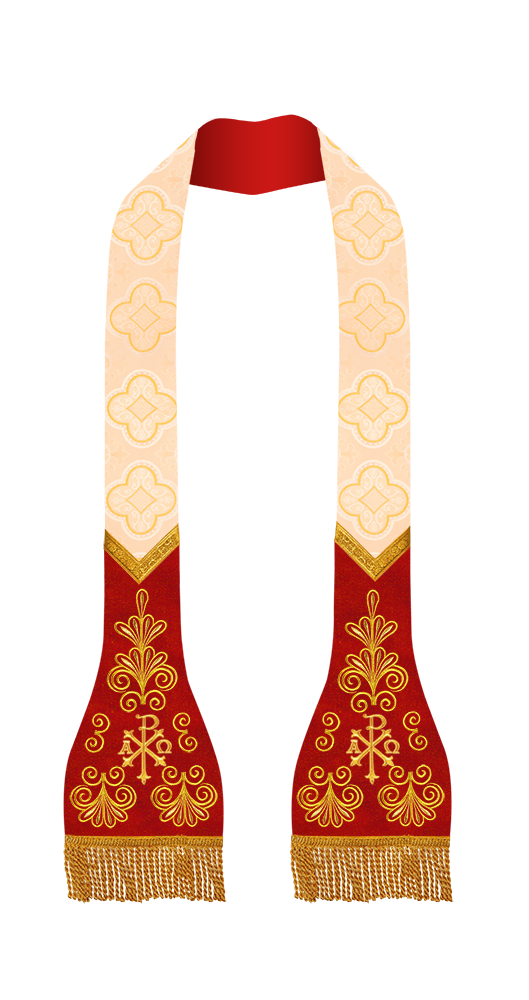 Roman stole with golden embroidery - Flourish collection