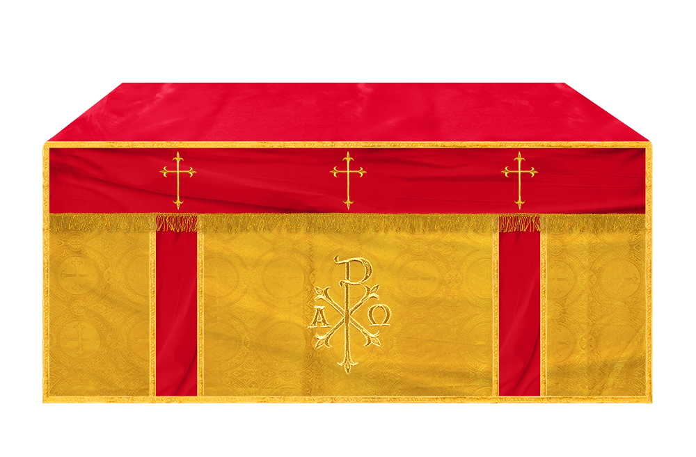 Altar Cloth with Spiritual Cross