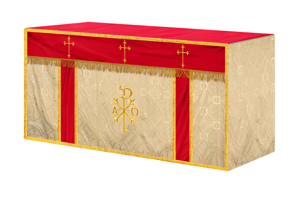 Altar Cloth with Spiritual Cross