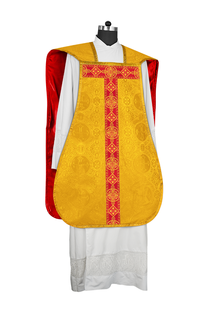 Embroidered Roman Chasuble Vestment
