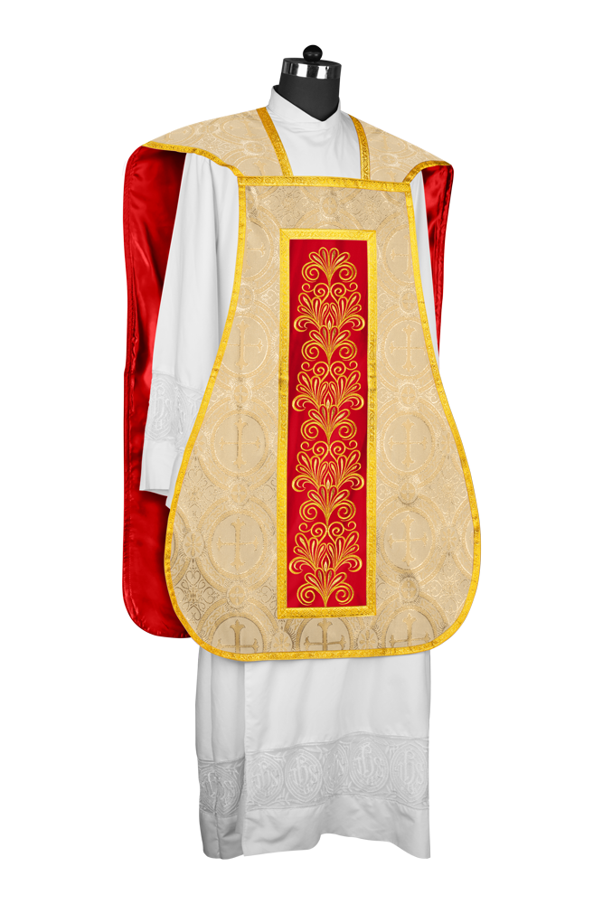 Traditional Roman chasuble vestment - Flourish collection