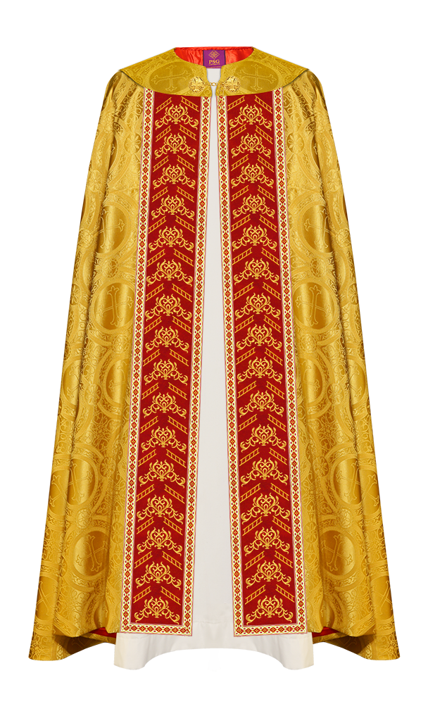 GOTHIC COPE VESTMENTS WITH ADORNED MOTIFS